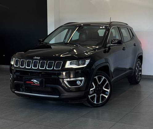 JEEP COMPASS 2.0 16V FLEX LIMITED AUTOMÁTICO JEEP COMPASS 2.0 16V FLEX LIMITED AUTOMÁTICO